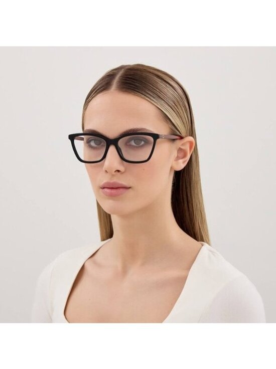 Gucci GG1989O 002 Square Eyeglasses - Havana 56mm main image 7